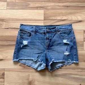 Old Navy Cutoff Shorts 6 Regular Blue Jean Shorts 32 Waist